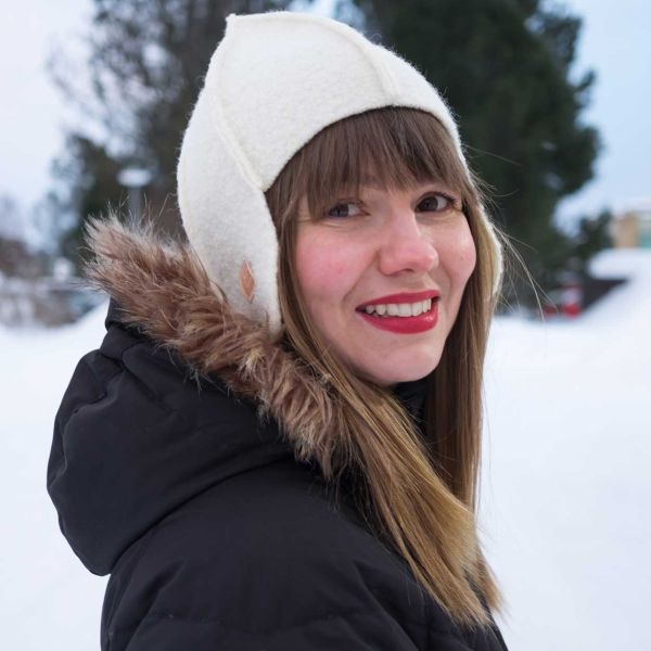 huovutettu hattu, Hiippa